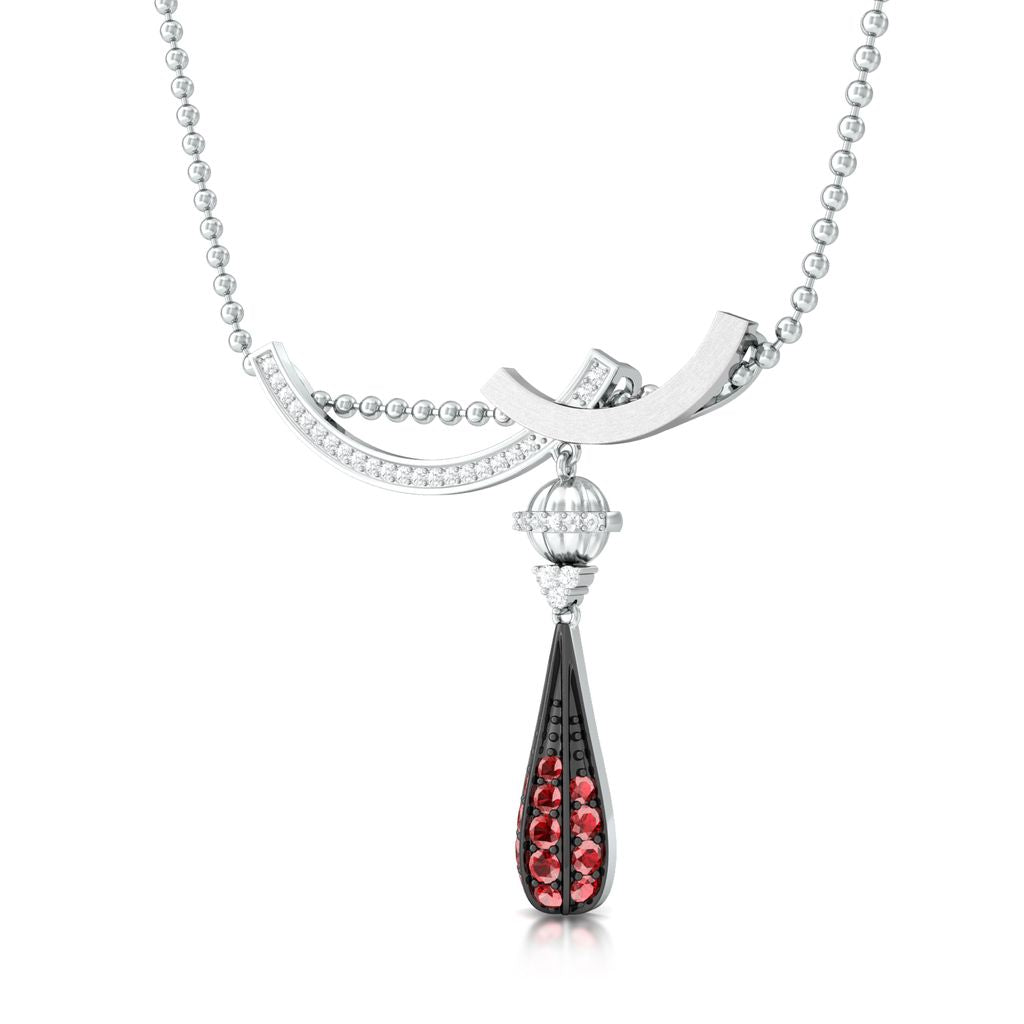 Red Dazzle Diamond Pendants