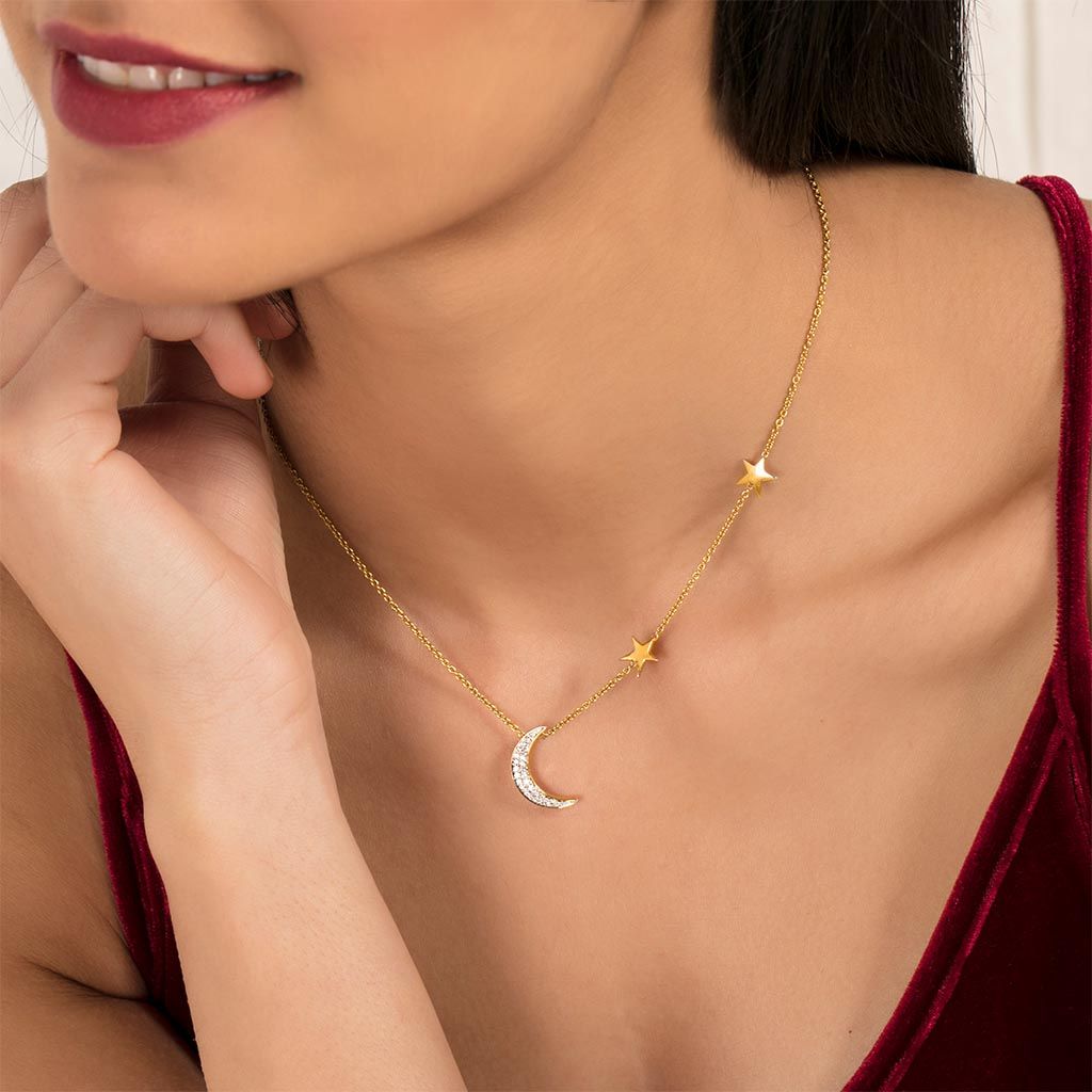 Galaxy Glam Diamond Necklaces