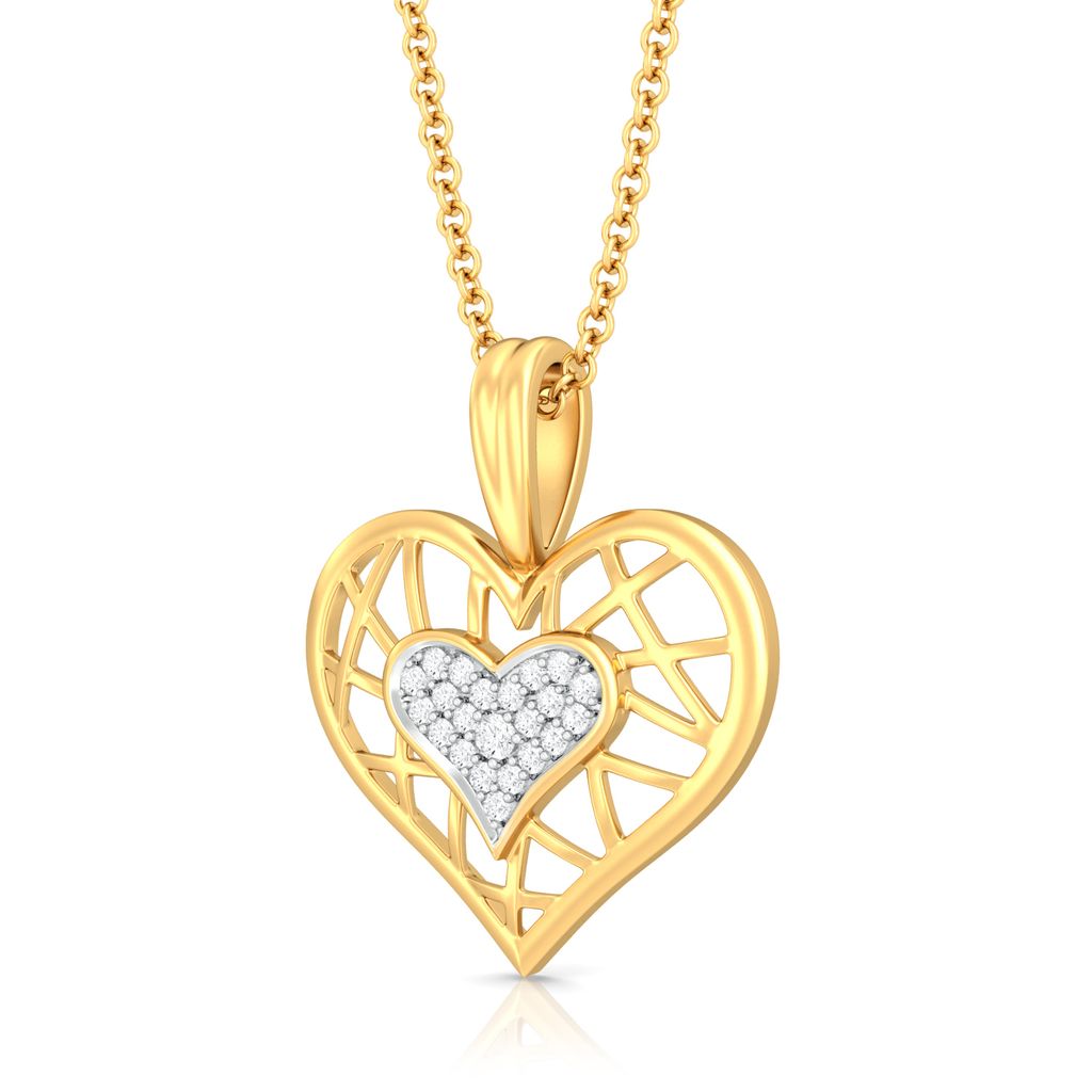 Tricky Tapestry Diamond Pendants