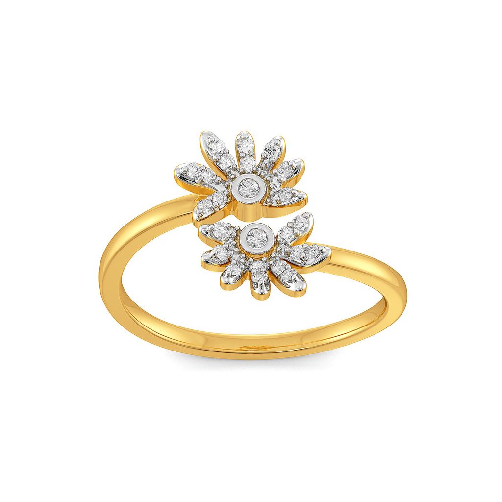 The Mirror Image Diamond Rings