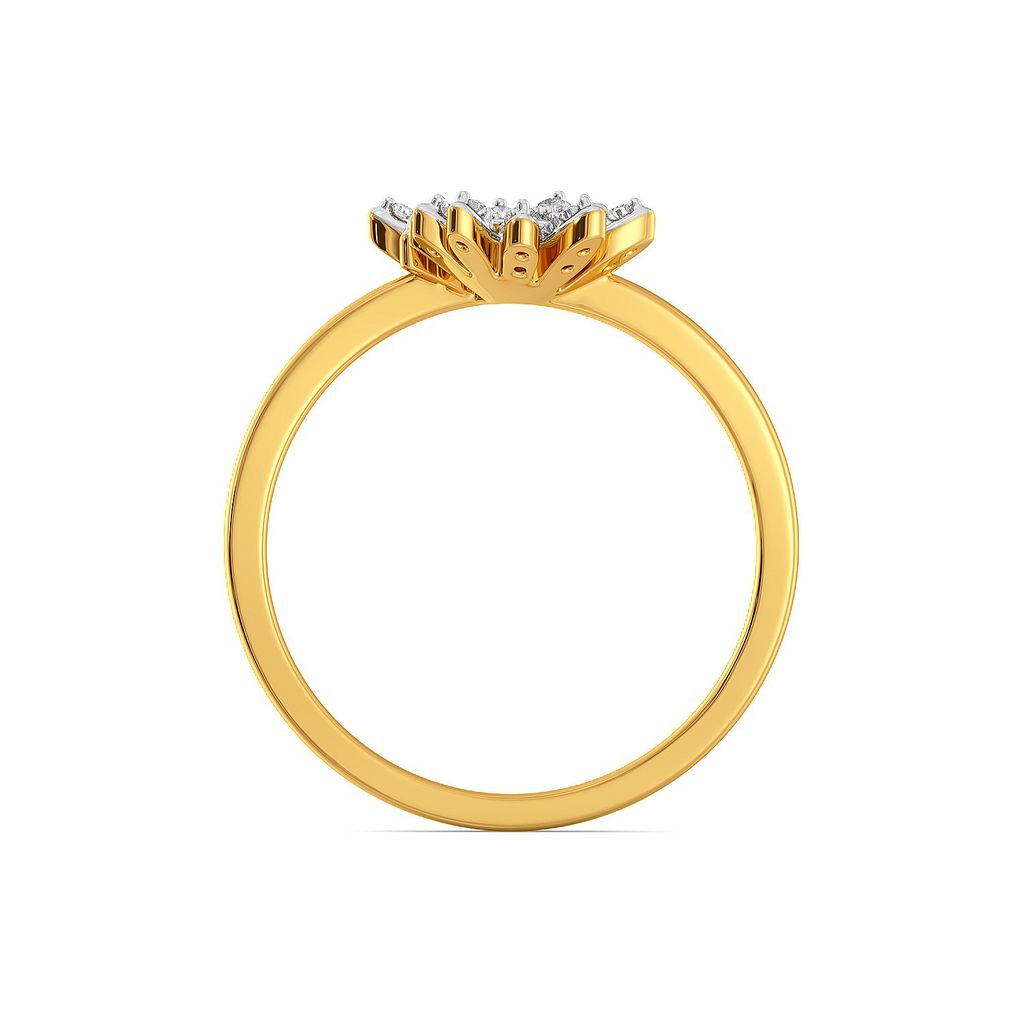 The Mirror Image Diamond Rings
