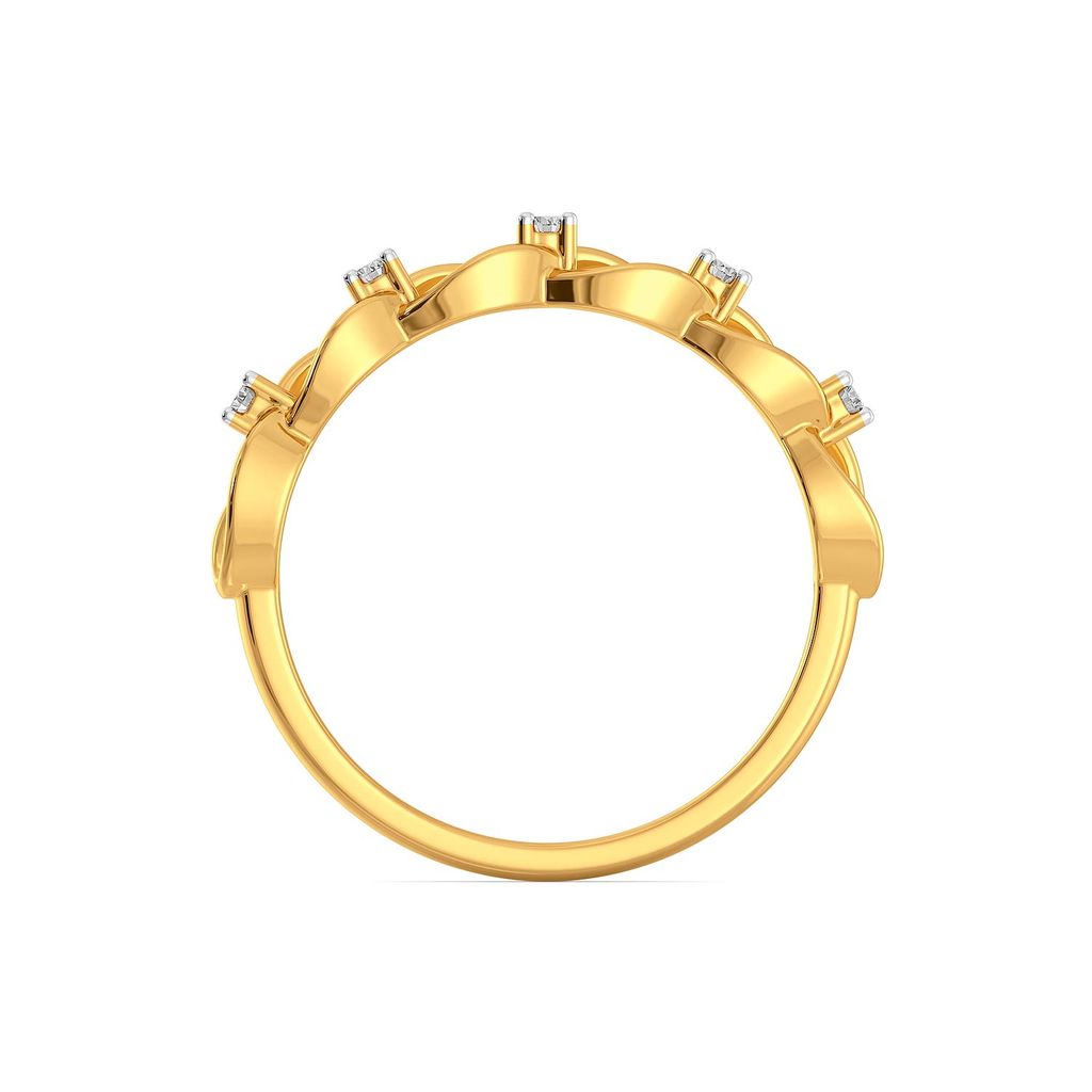 The Bling Link Diamond Rings