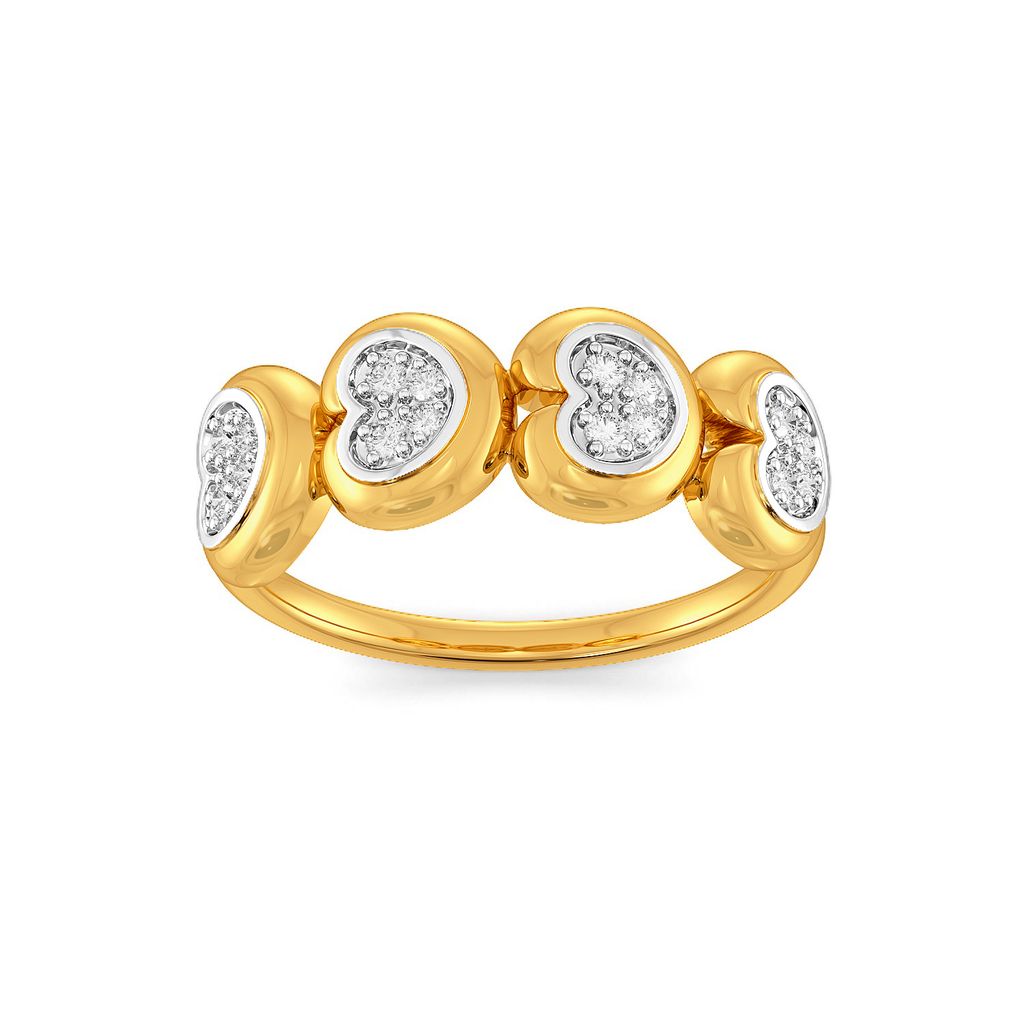 Rose Baroque Diamond Rings
