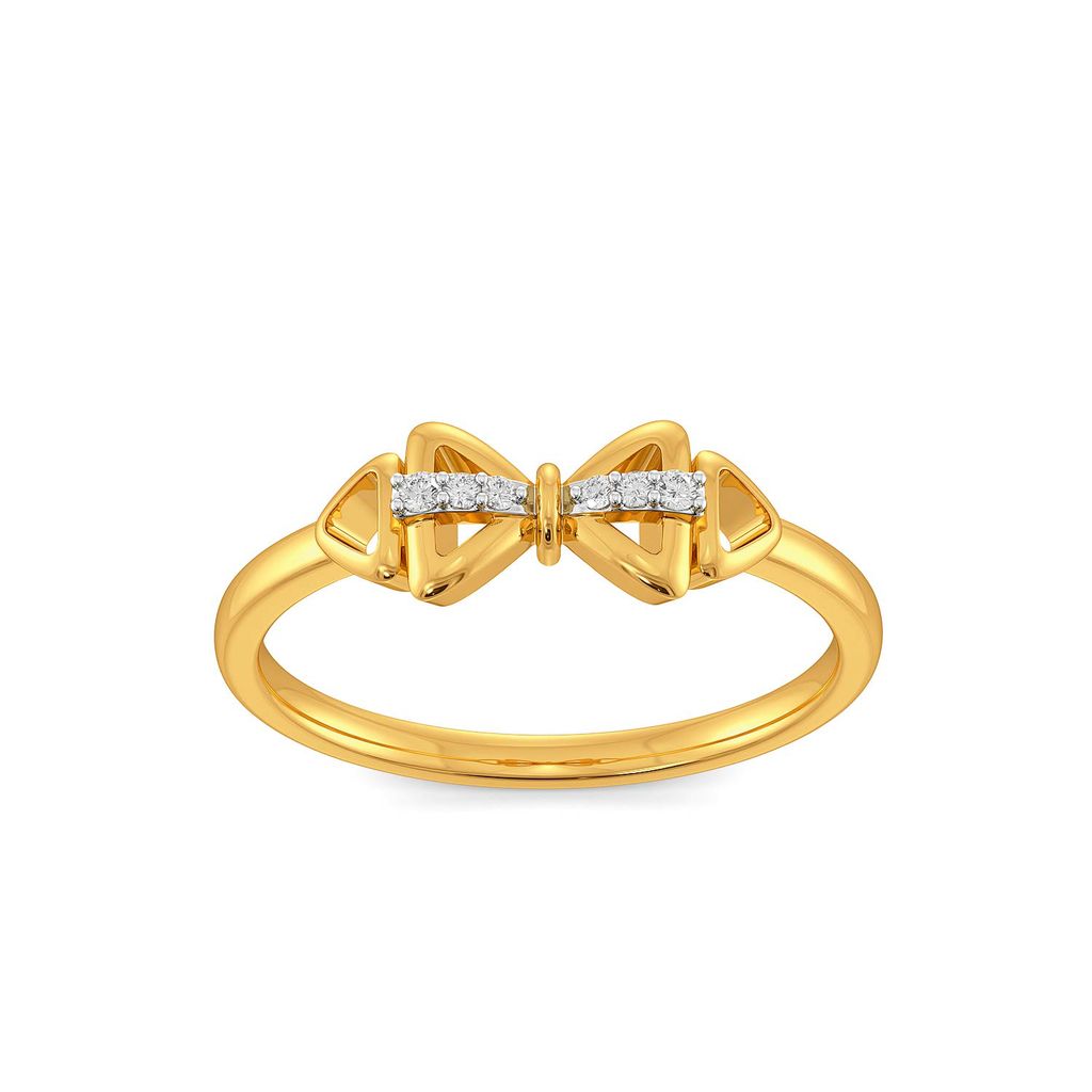 Bow Wrap Diamond Rings