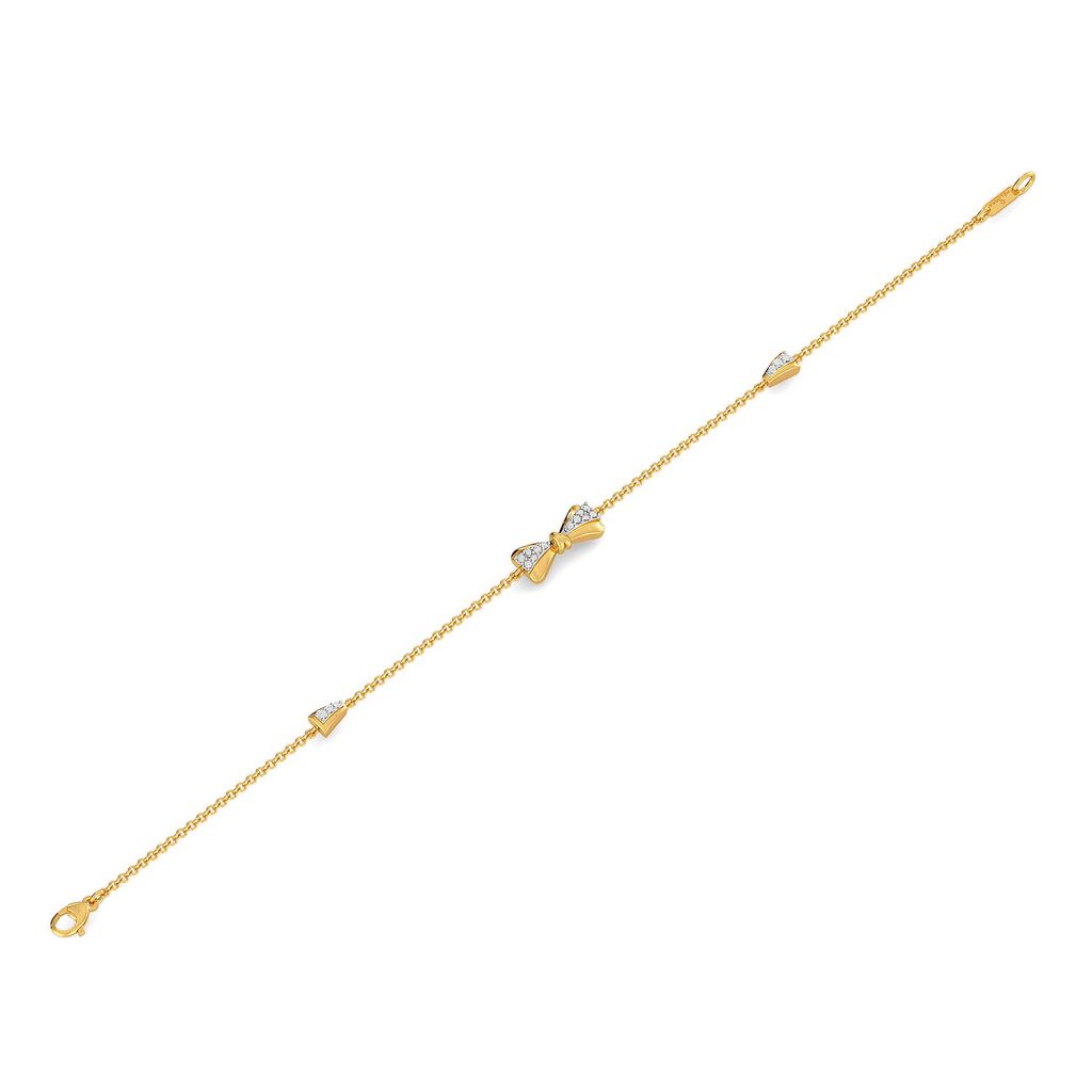 Twinkly Knots Diamond Bracelets