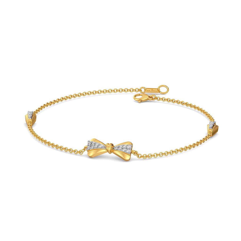 Twinkly Knots Diamond Bracelets