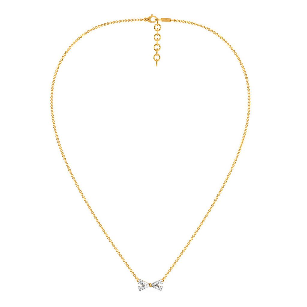 Lustrous Loops Diamond Necklaces