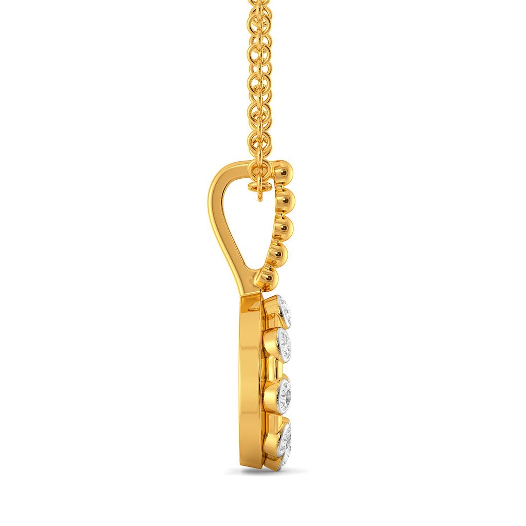 Hoop Loops Diamond Pendants
