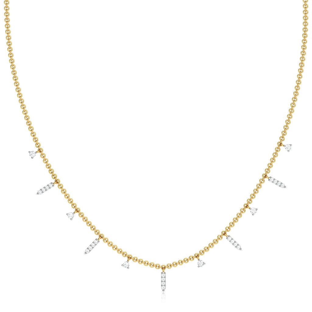 Glimmer Glow Diamond Necklaces