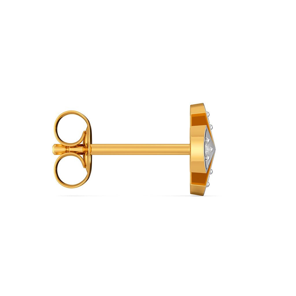 Check Remix Diamond Earrings