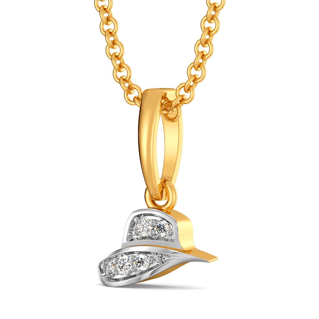 Fedora Aura Diamond Pendants