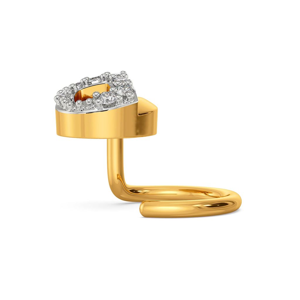 Lateral Layers Diamond Nose Pins