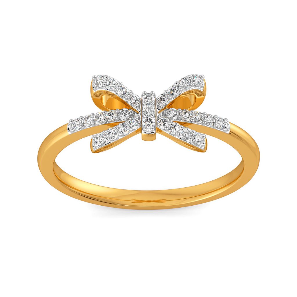 Band of Bows Diamond Rings