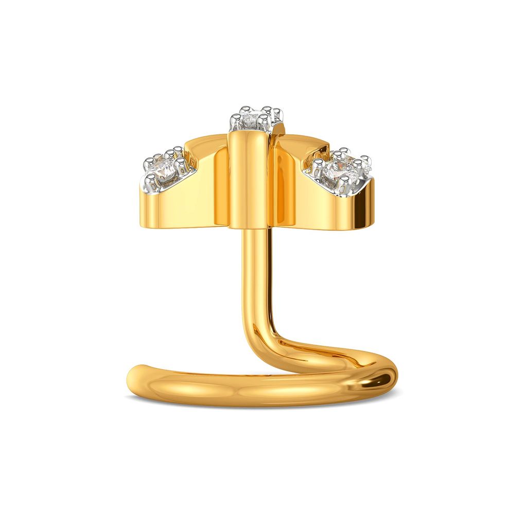 Bow Beauts Diamond Nose Pins