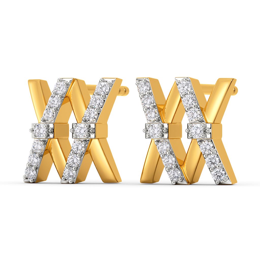 Ode to Bow Diamond Earrings