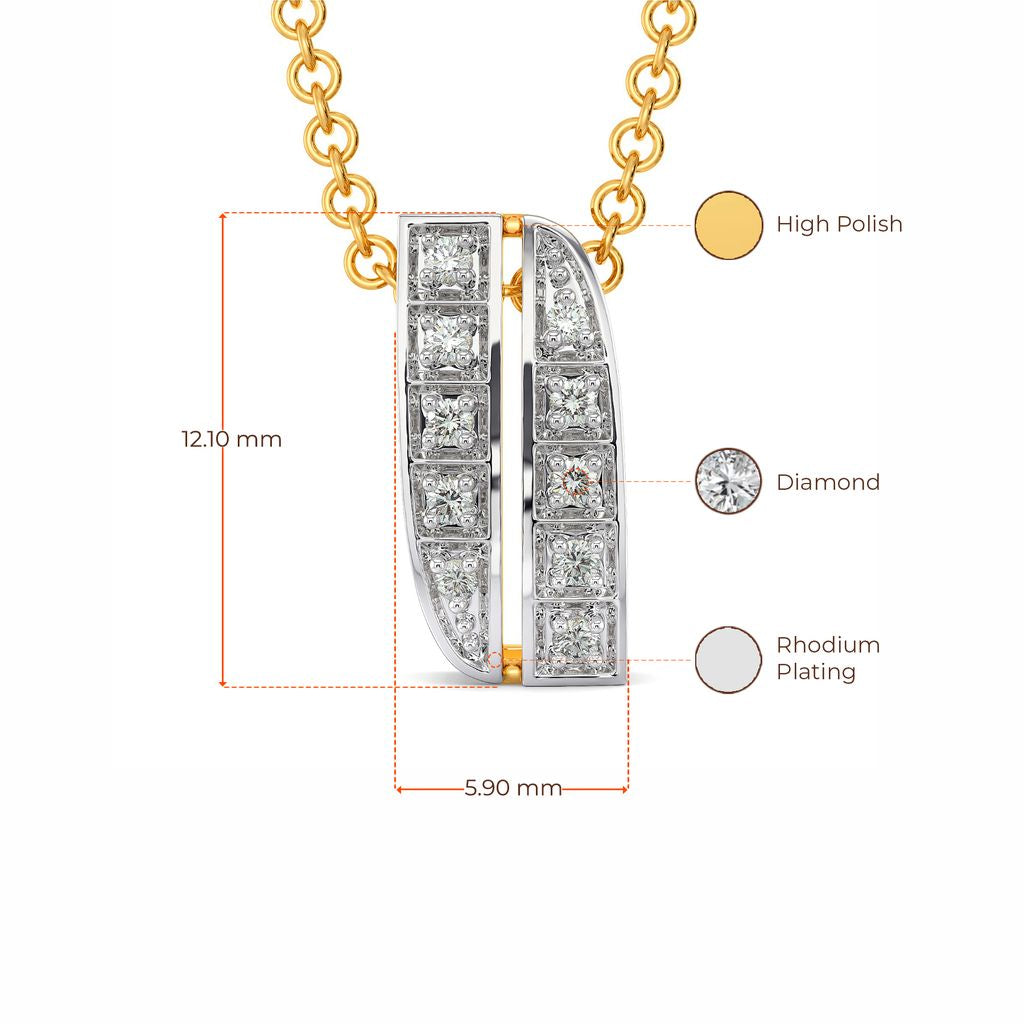 Formals Français Diamond Pendants