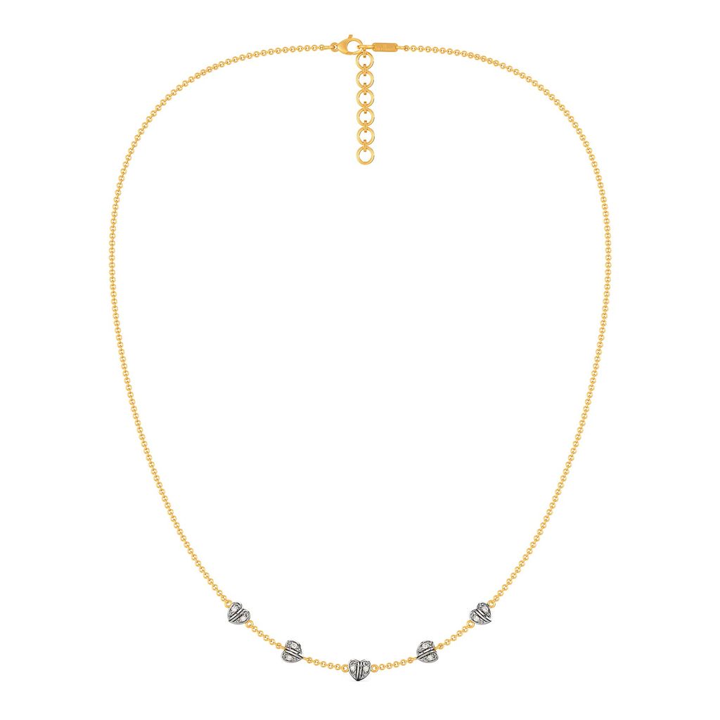 Gingham Desires Diamond Necklaces