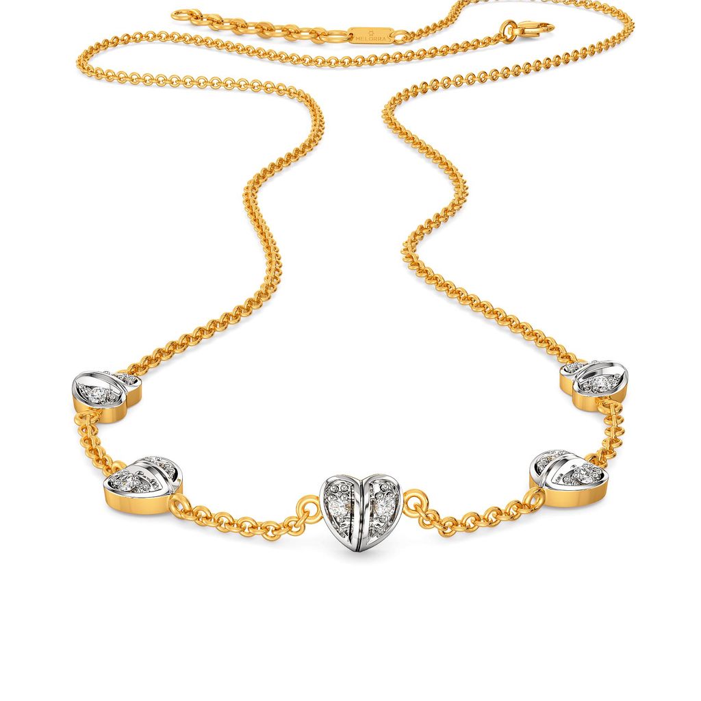 Gingham Desires Diamond Necklaces