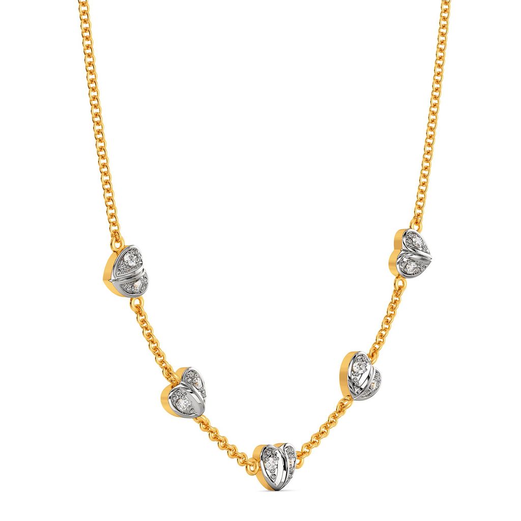 Gingham Desires Diamond Necklaces