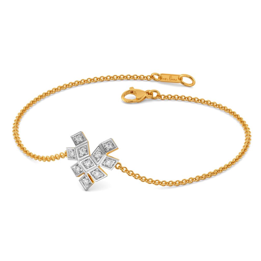 Gingham Care Diamond Bracelets