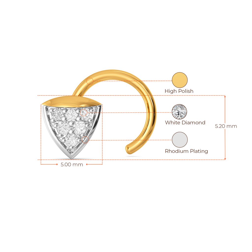 Minimal Mate Diamond Nose Pins