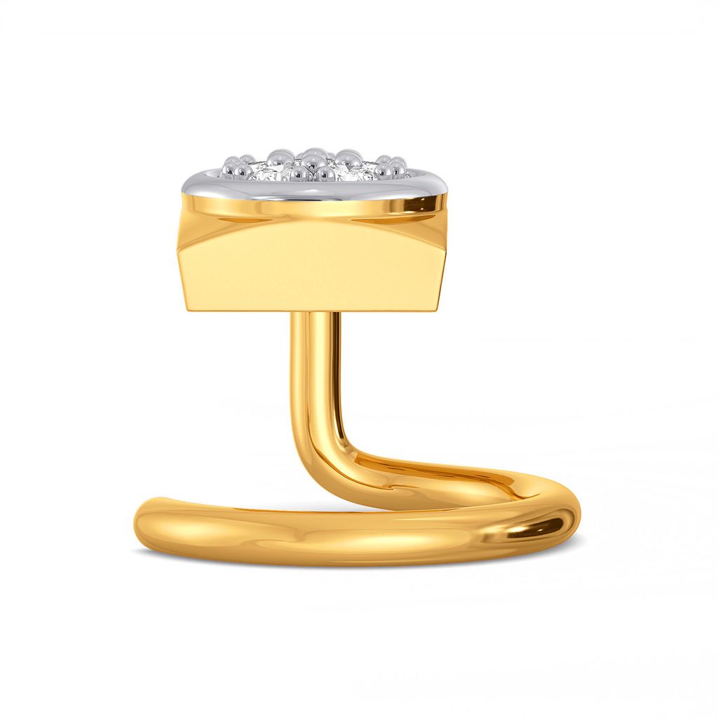 Neutral Notes Diamond Nose Pins