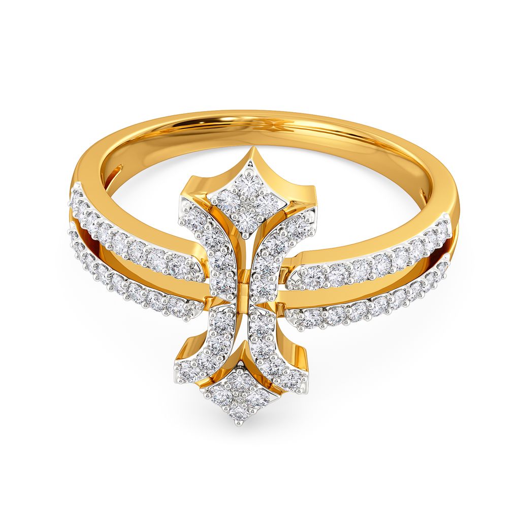 Distinctly Deco Diamond Rings