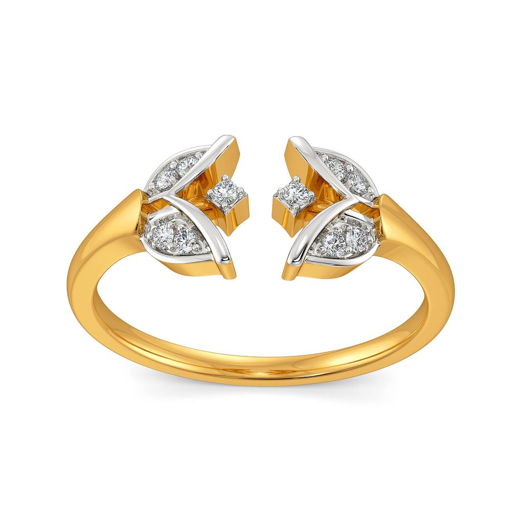 Deco Drama Diamond Rings