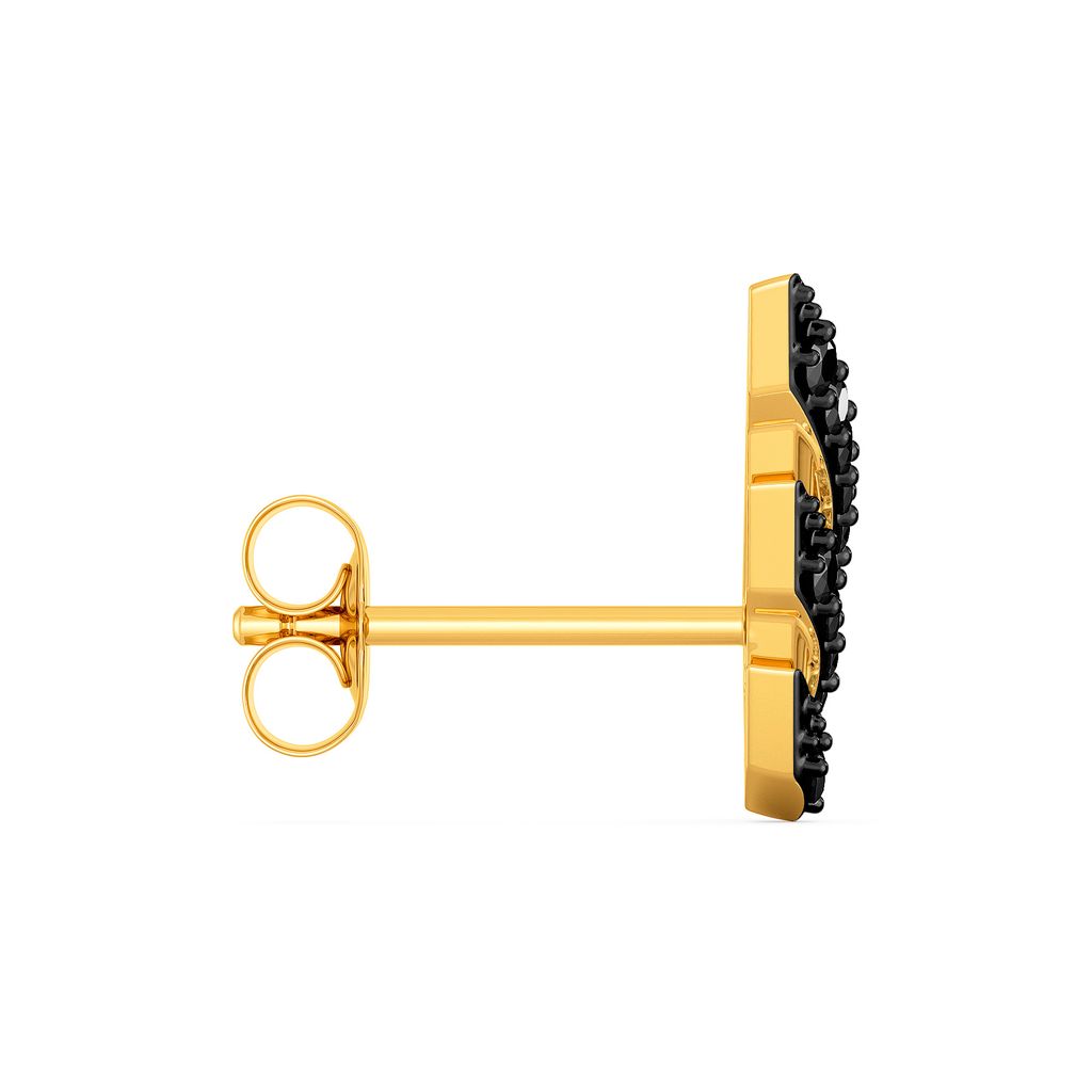 Yin N Yang Diamond Earrings