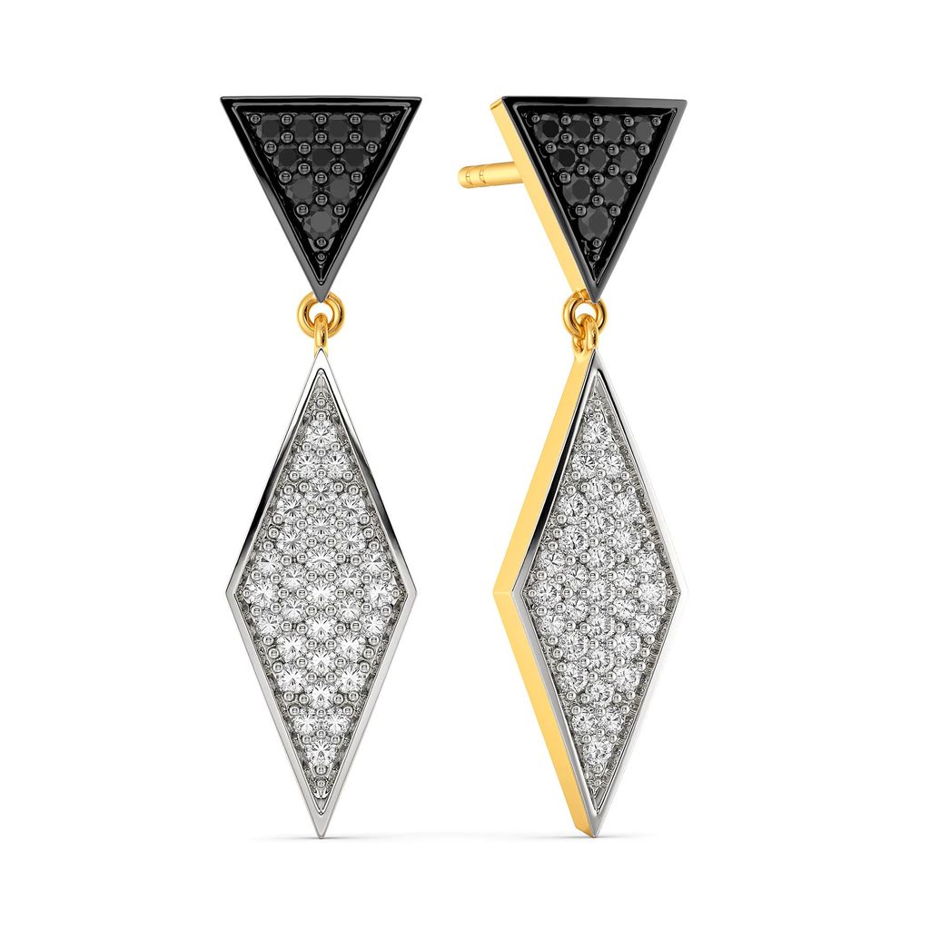 Dark Dares Diamond Earrings