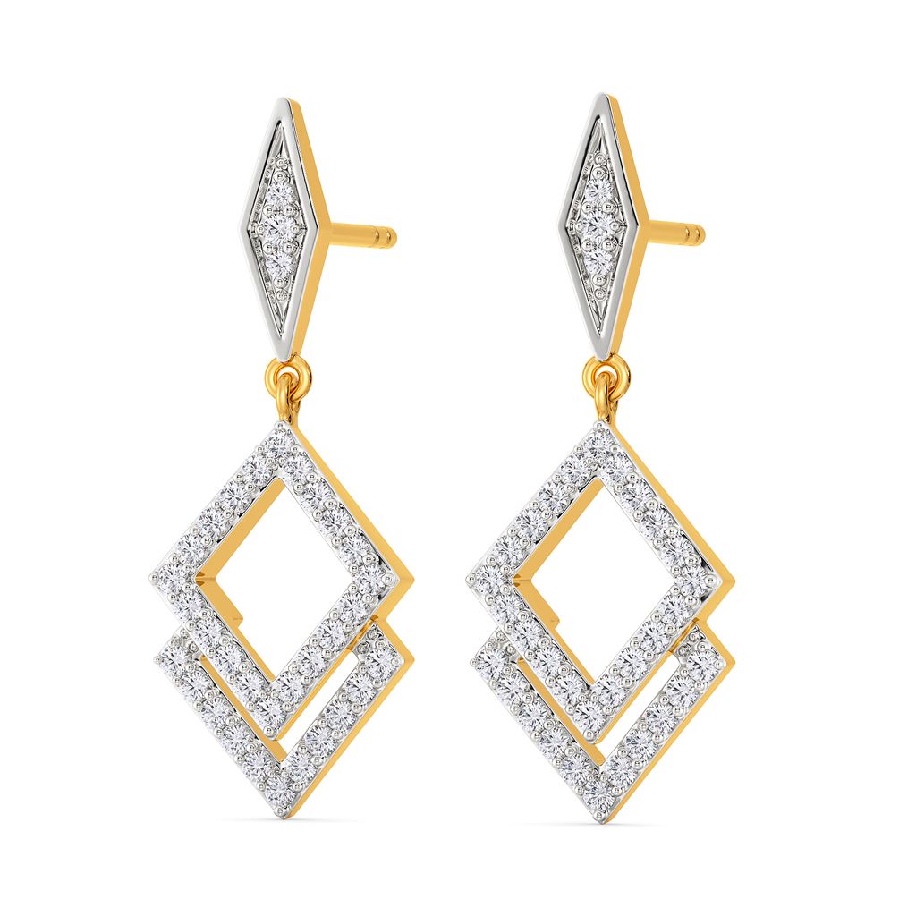 Dazzling Dawn Diamond Earrings