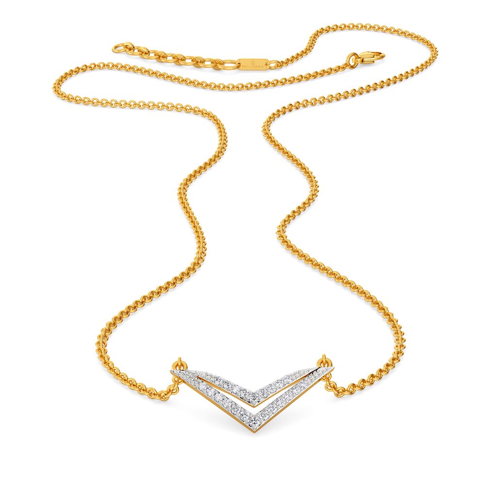 Dazzle N Dive Diamond Necklaces