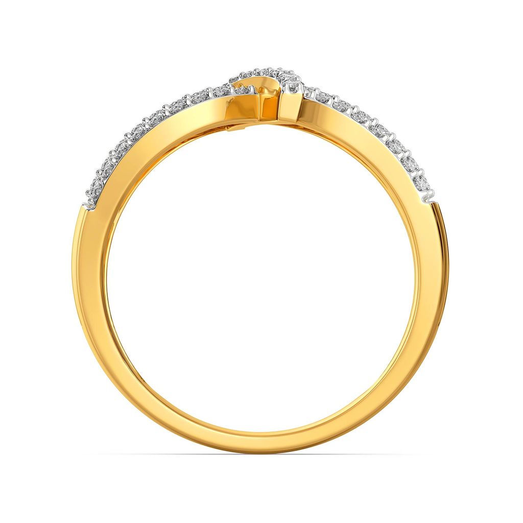 Bourgeois Twist Diamond Rings