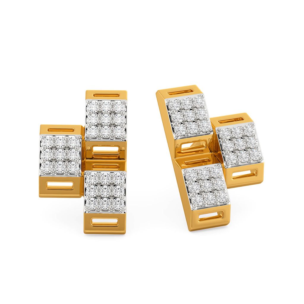 Pick Me Up Prism Diamond Earrings