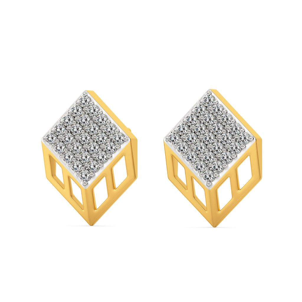 Dice D��cor Diamond Earrings