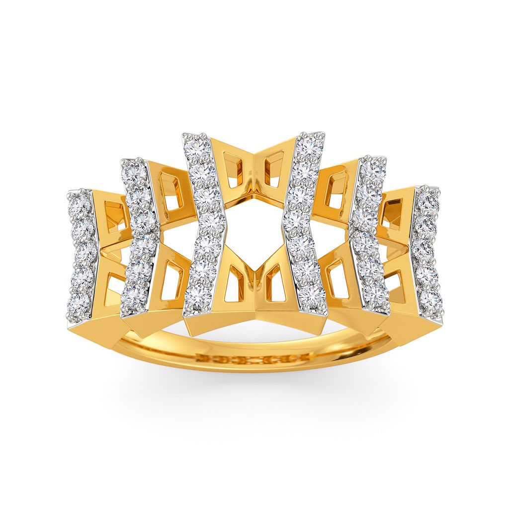 Sassy Sides Diamond Rings