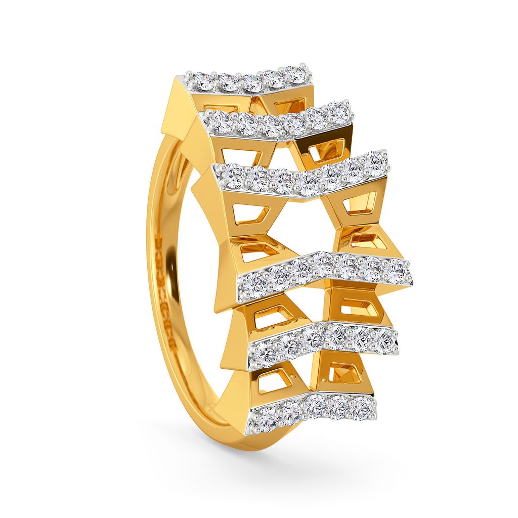 Sassy Sides Diamond Rings