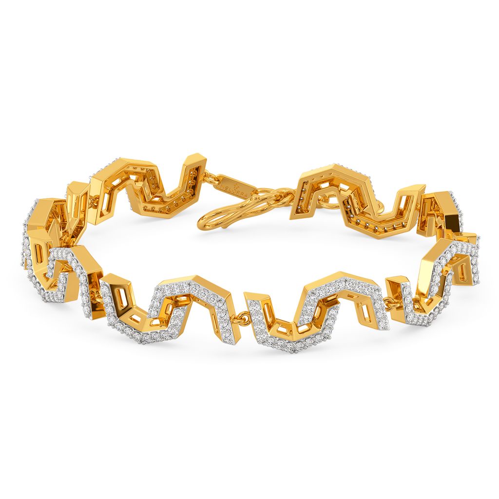 Mystic Symmetric Diamond Bracelets