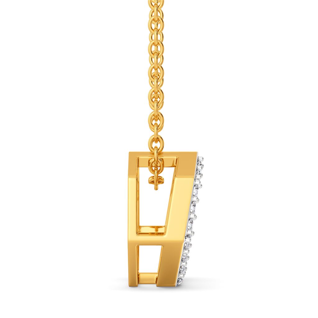 Mystic Symmetric Diamond Pendants