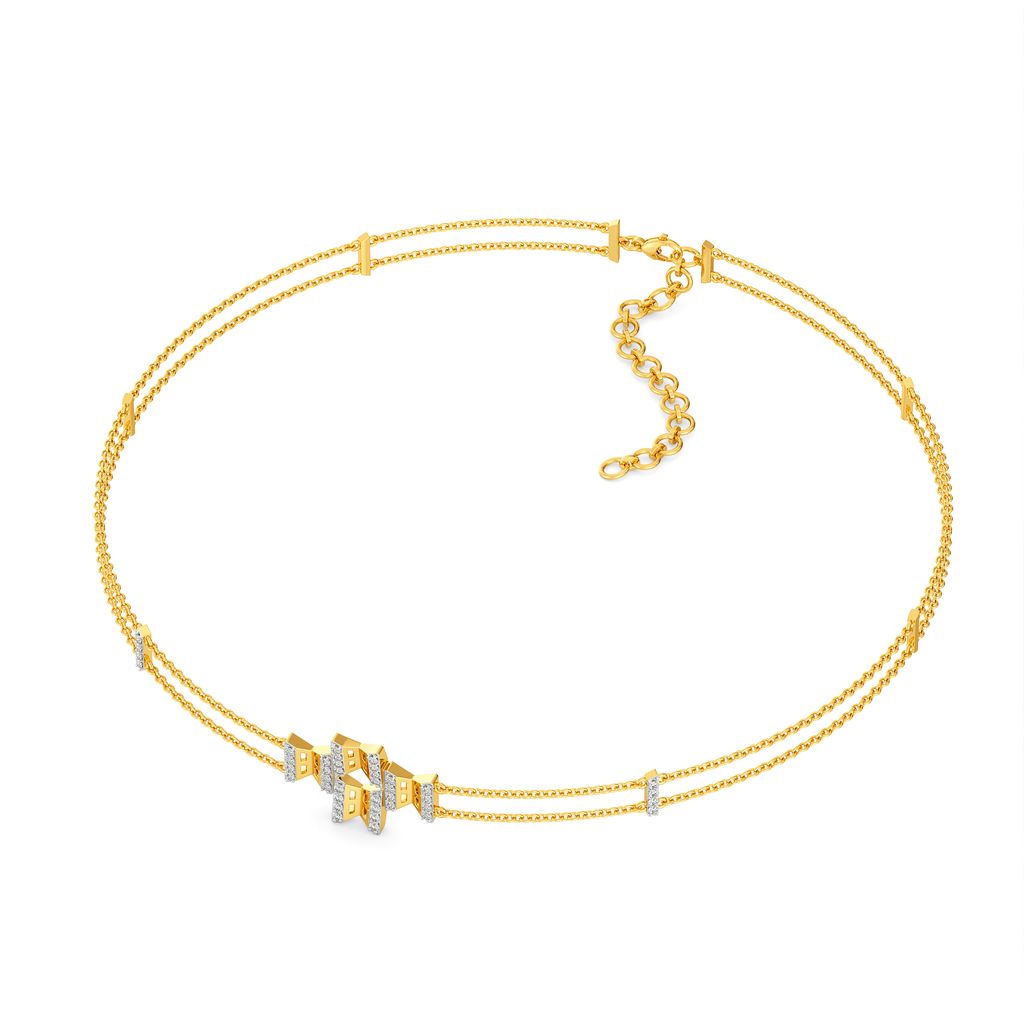 Tessellate Tales Diamond Necklaces
