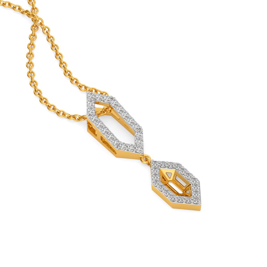 Tessellate Tales Diamond Pendants