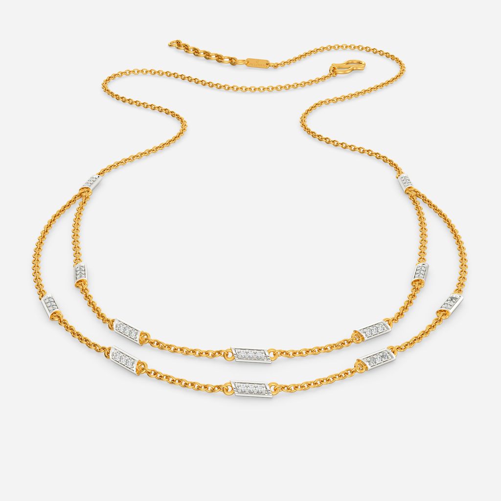 Yearning for Yarns Diamond Necklaces