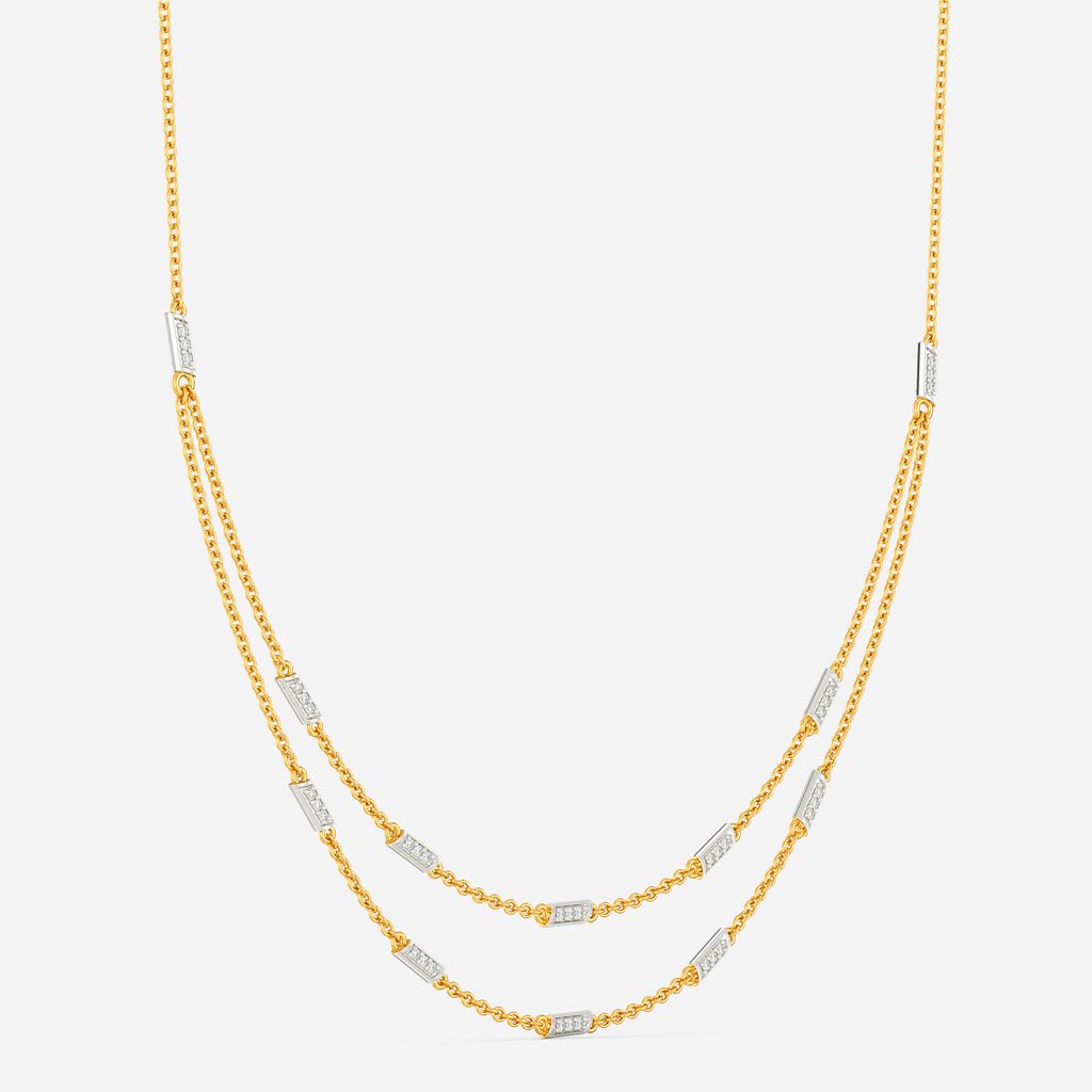 Yearning for Yarns Diamond Necklaces