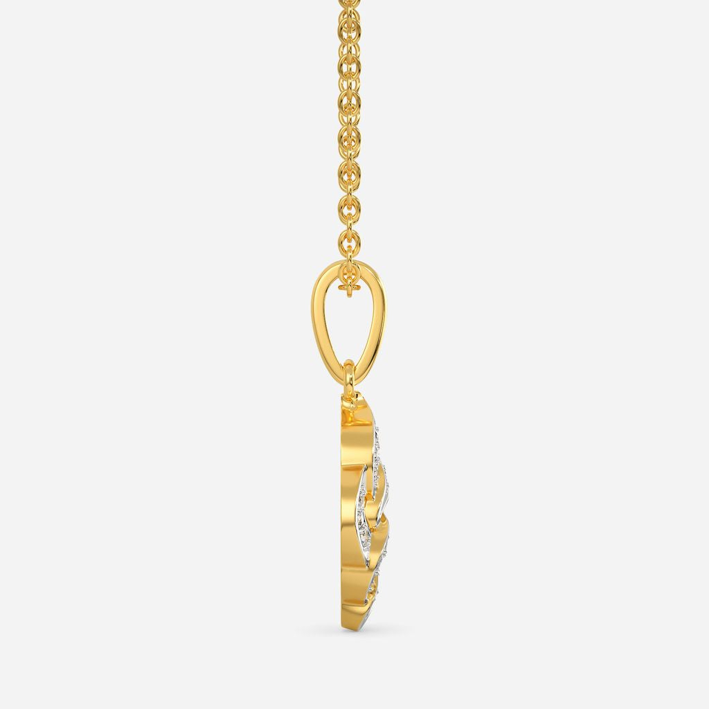 Knitty Gritty Diamond Pendants
