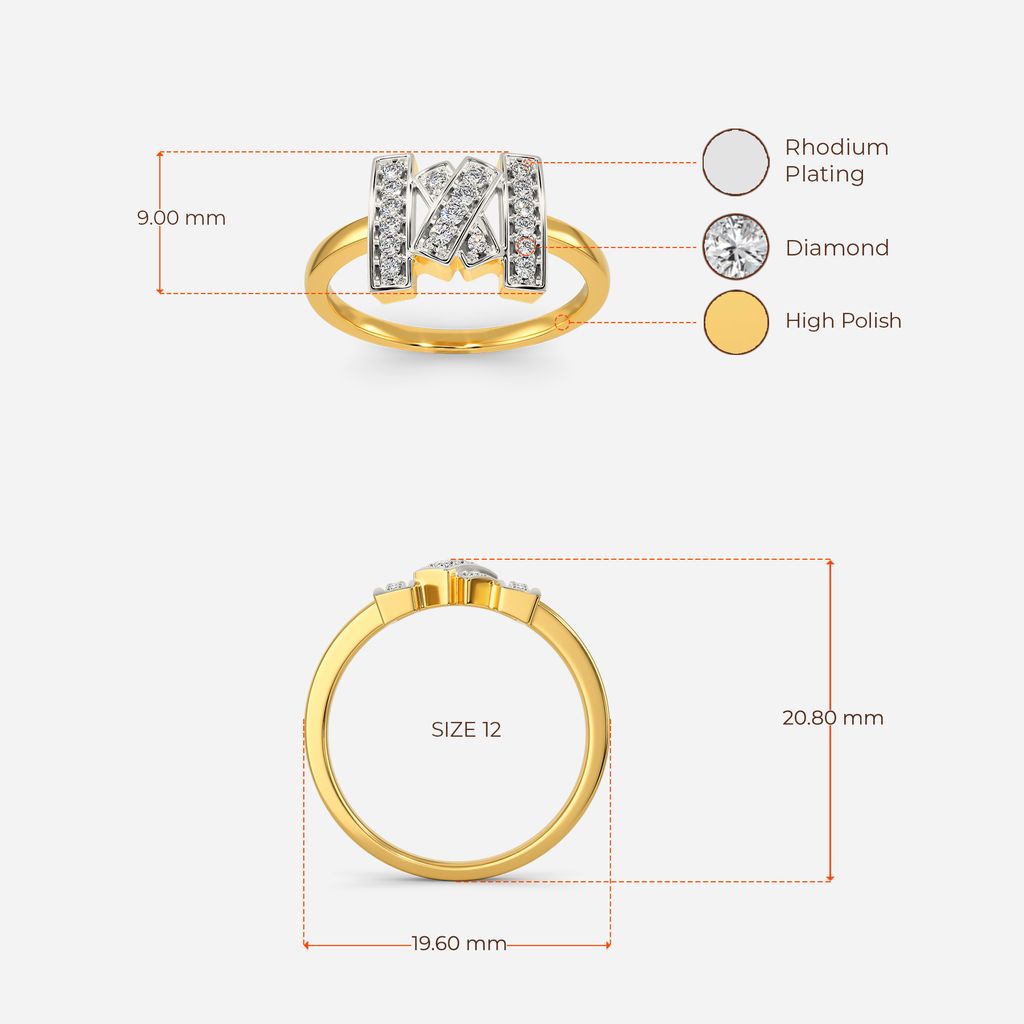 Wingin Knit Diamond Rings