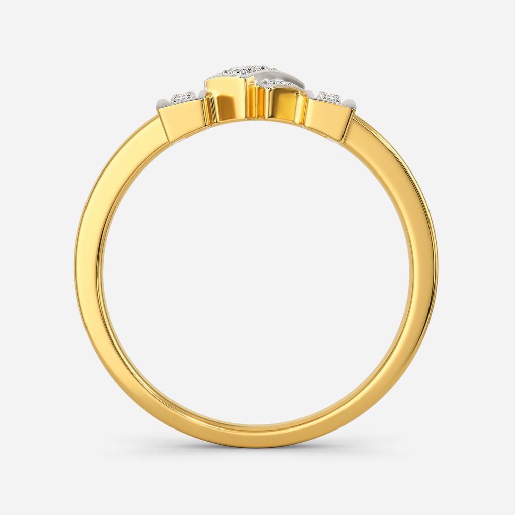Wingin Knit Diamond Rings