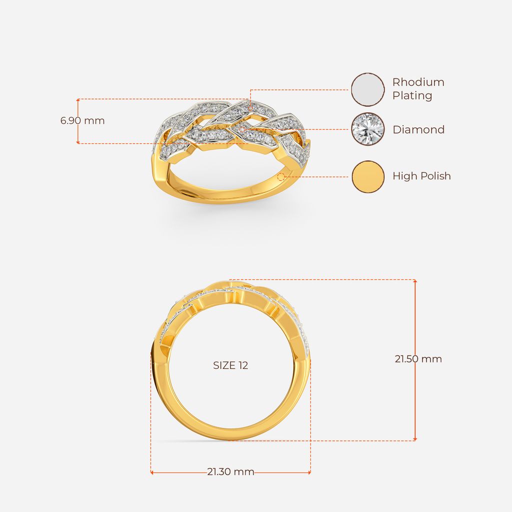 Yarn Affair Diamond Rings