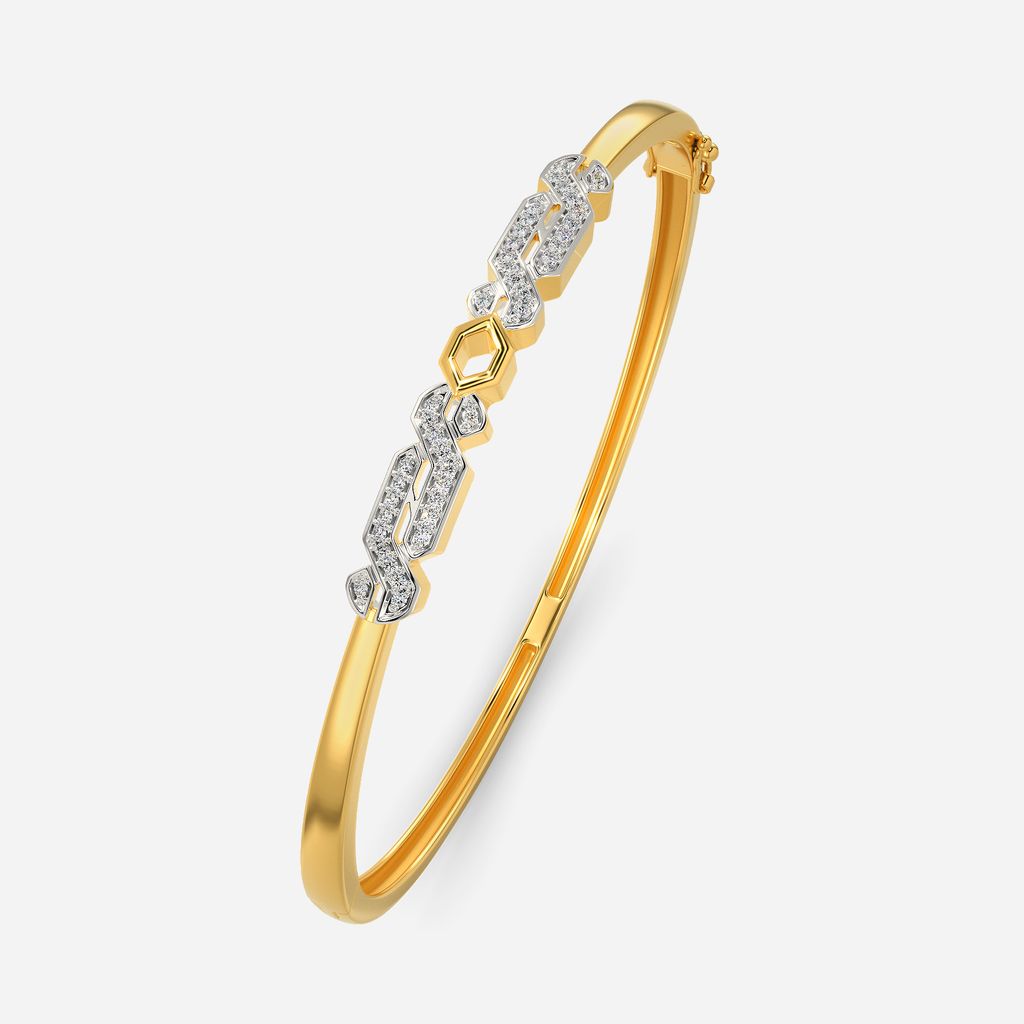 Winter Verve Diamond Bangles