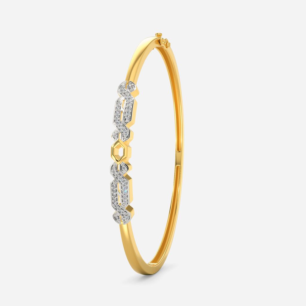 Winter Verve Diamond Bangles