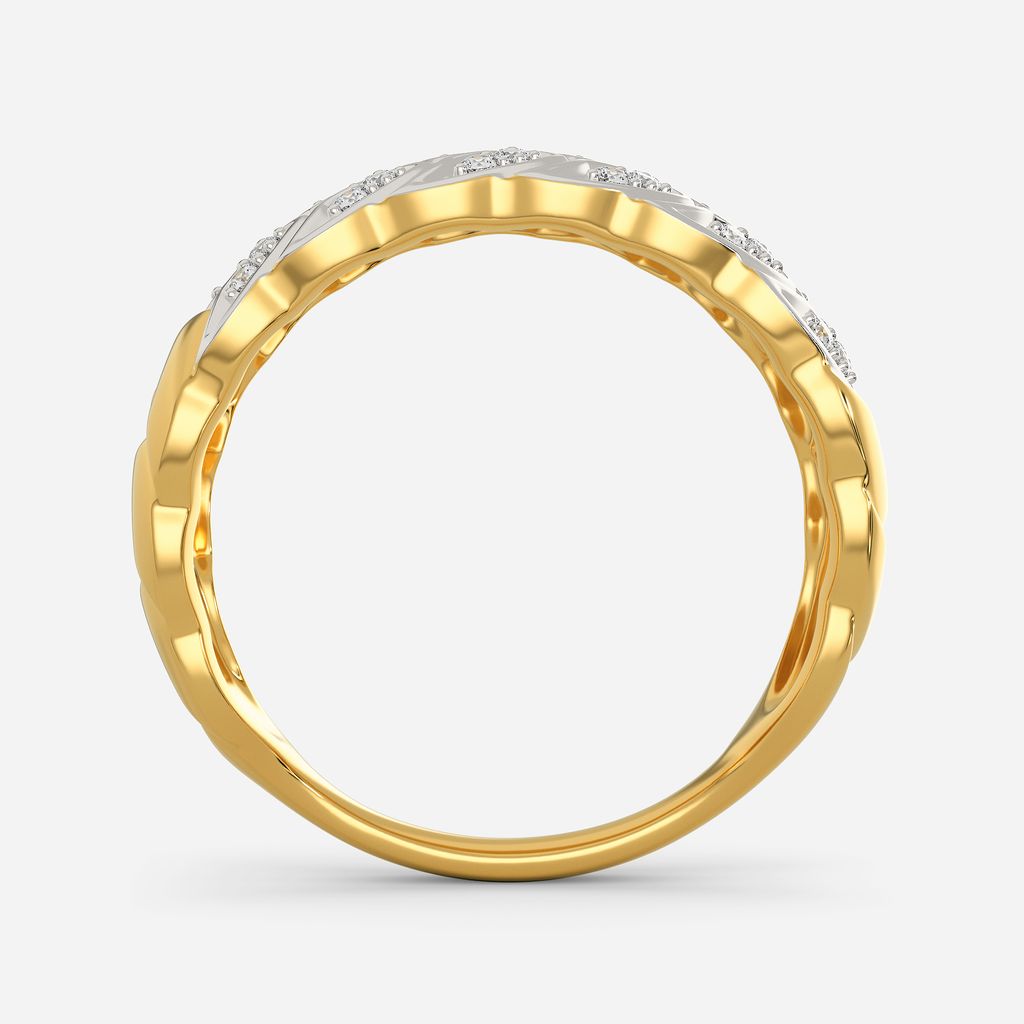 Knitted Sauve Diamond Rings